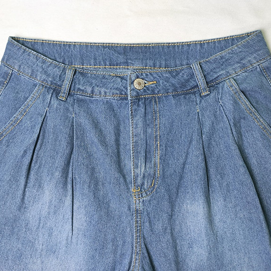 Behagelige løse jeans til kvinder