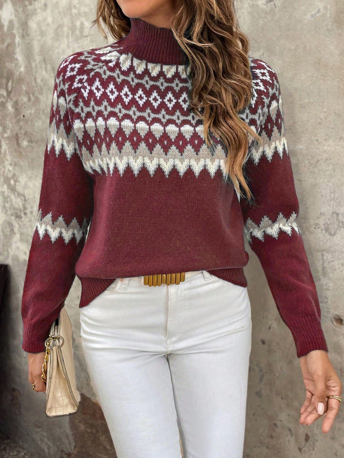 Dame Rullekrave Trøje