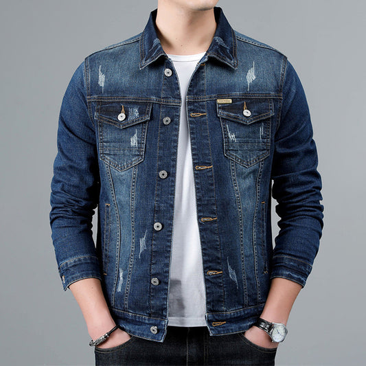 Denimjakke til mænd