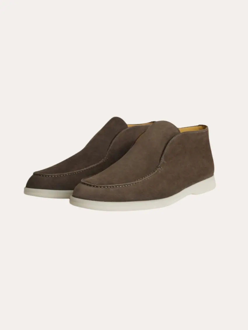 Suede City Mørkegrå hyttesko