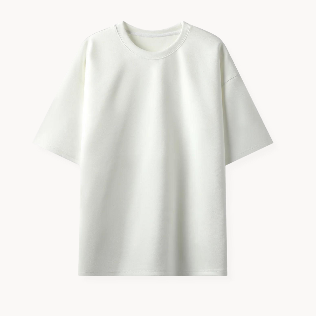 Unikke Suede T-shirt i ruskind til mænd