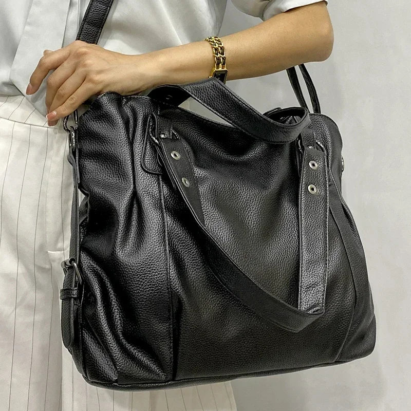 Elegant hobo-skuldertaske til kvinder
