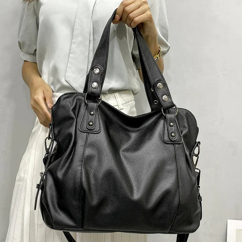 Elegant hobo-skuldertaske til kvinder