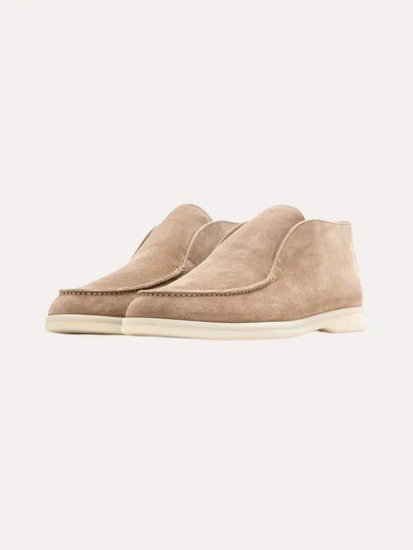 Suede City Beige hyttesko