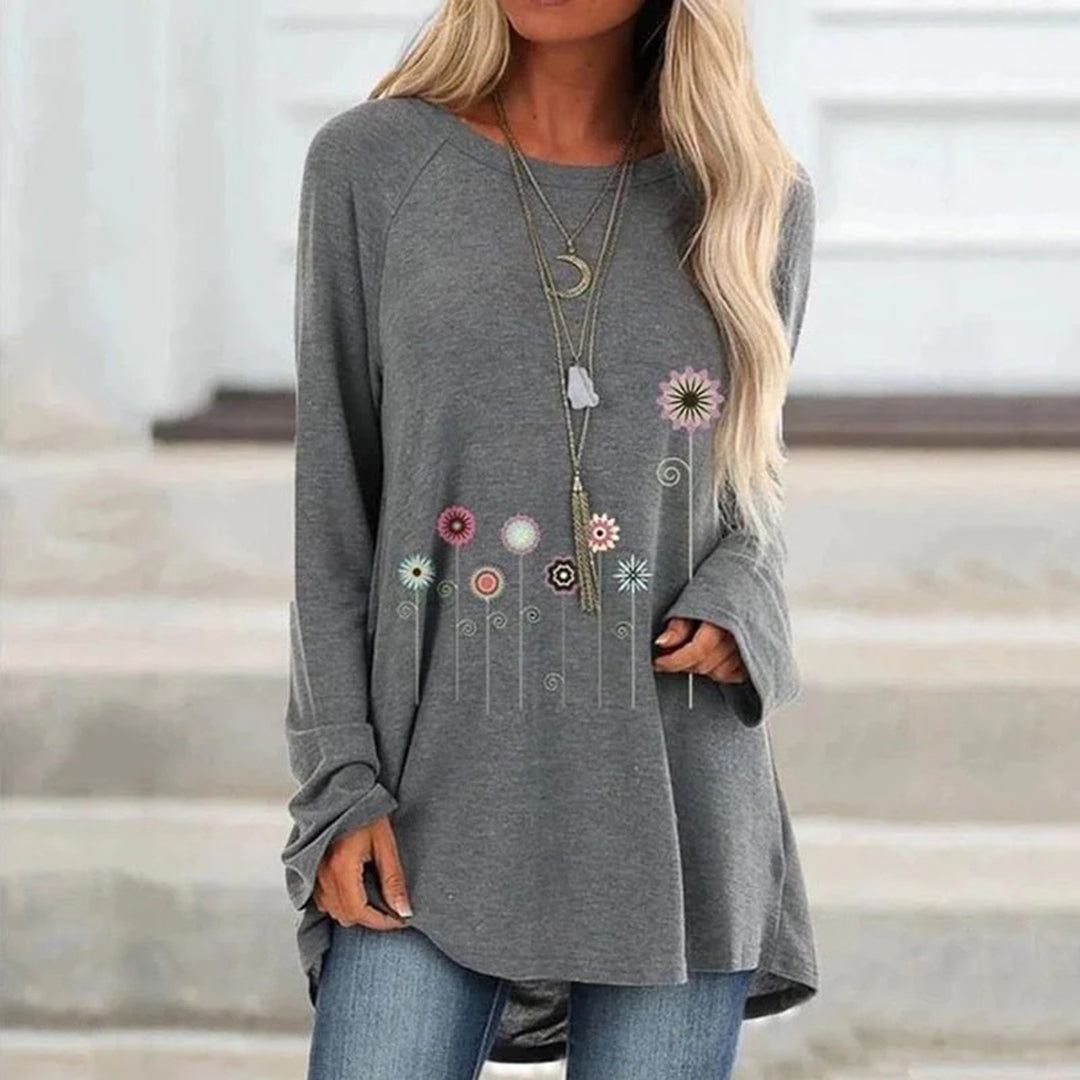 Elegant sweatshirt til kvinder