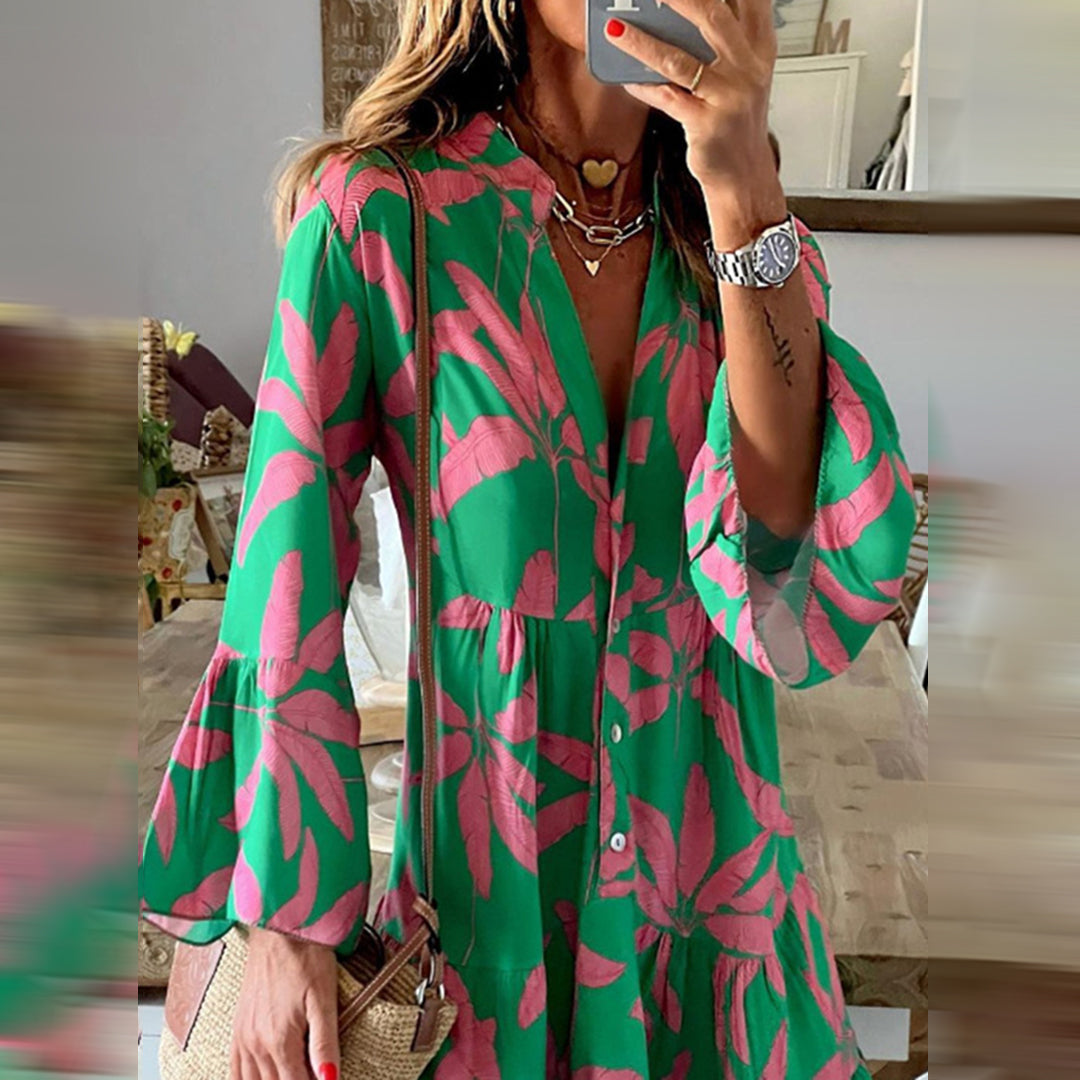 Elegant boho-kjole