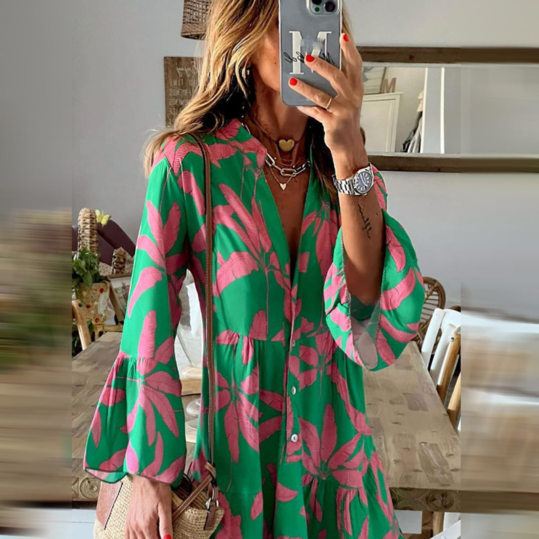 Elegant boho-kjole