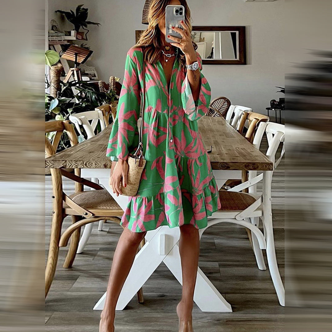 Elegant boho-kjole