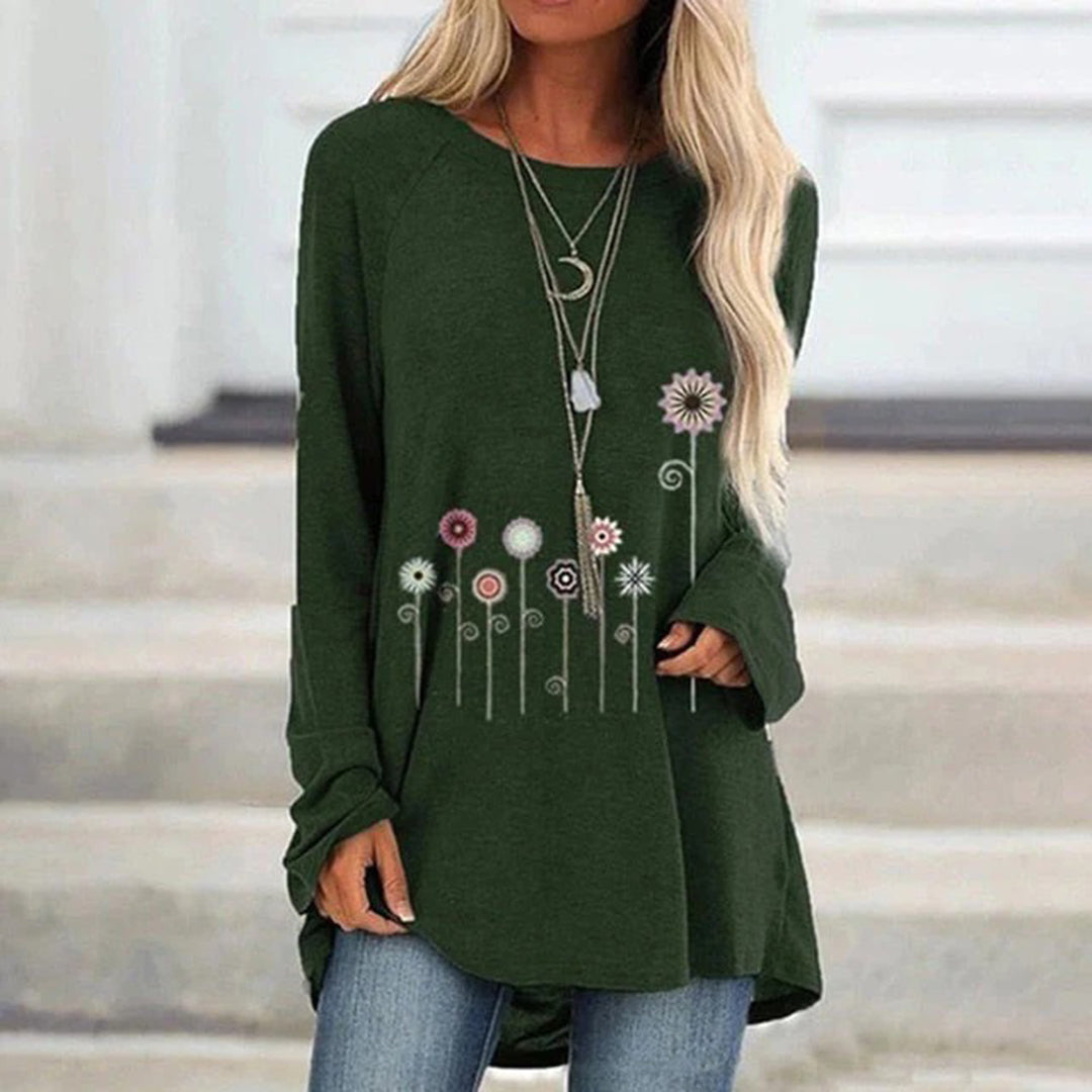 Elegant sweatshirt til kvinder
