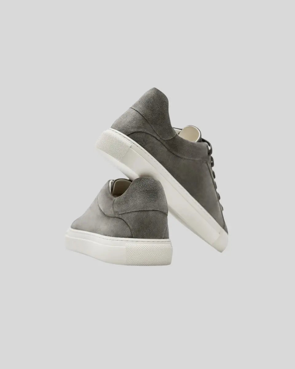 Leren Oxford Mørkegrå sneakers