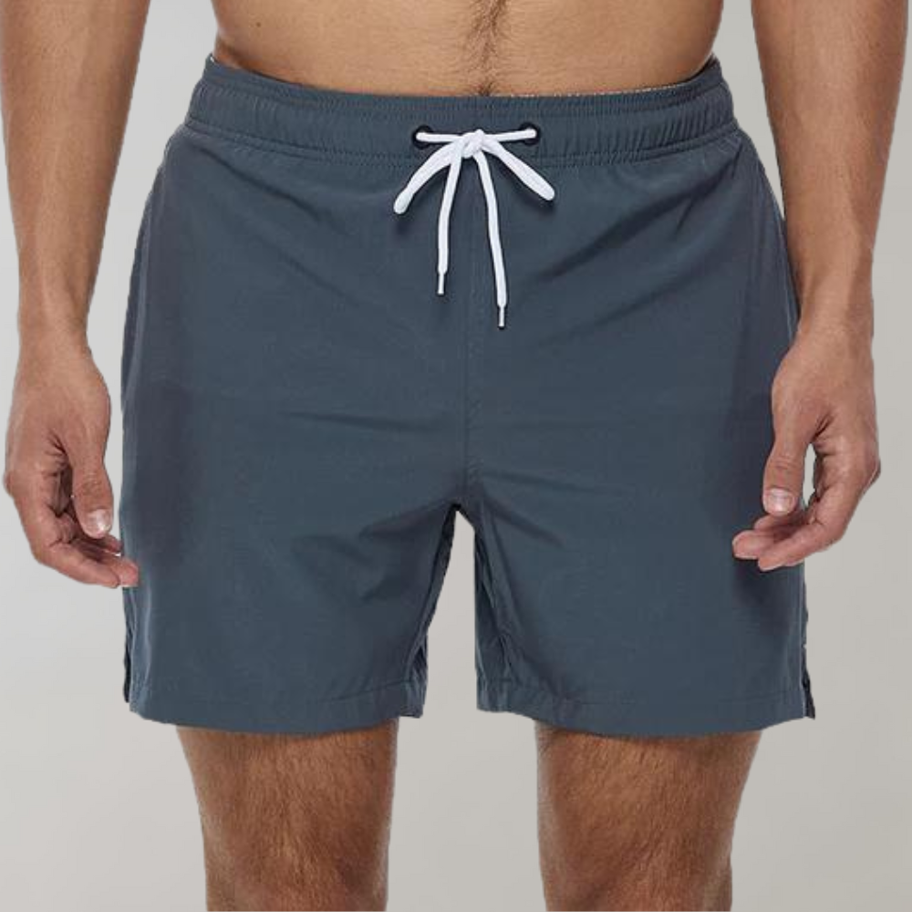 Herreshorts med lynlåslommer