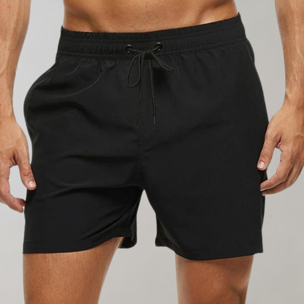 Herreshorts med lynlåslommer