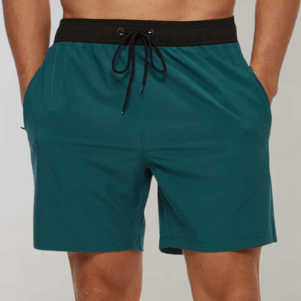 Herreshorts med lynlåslommer
