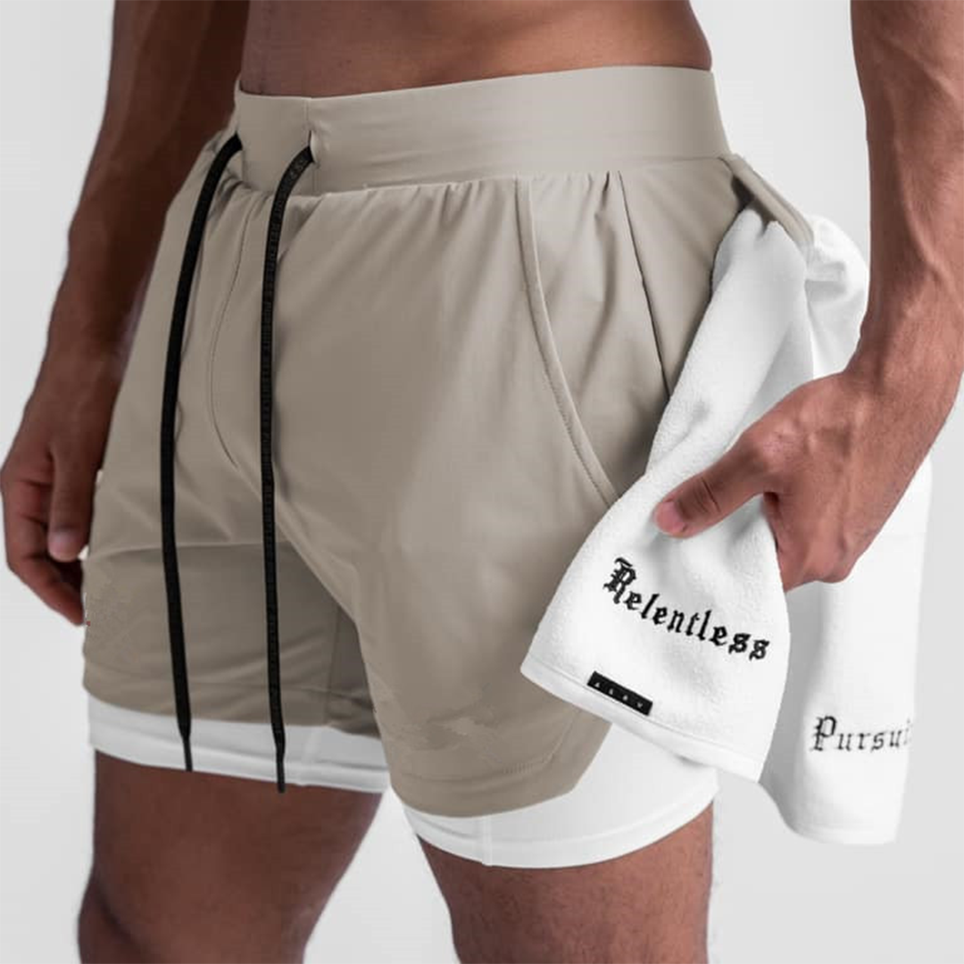 Løbeshorts til mænd med indvendigt lag