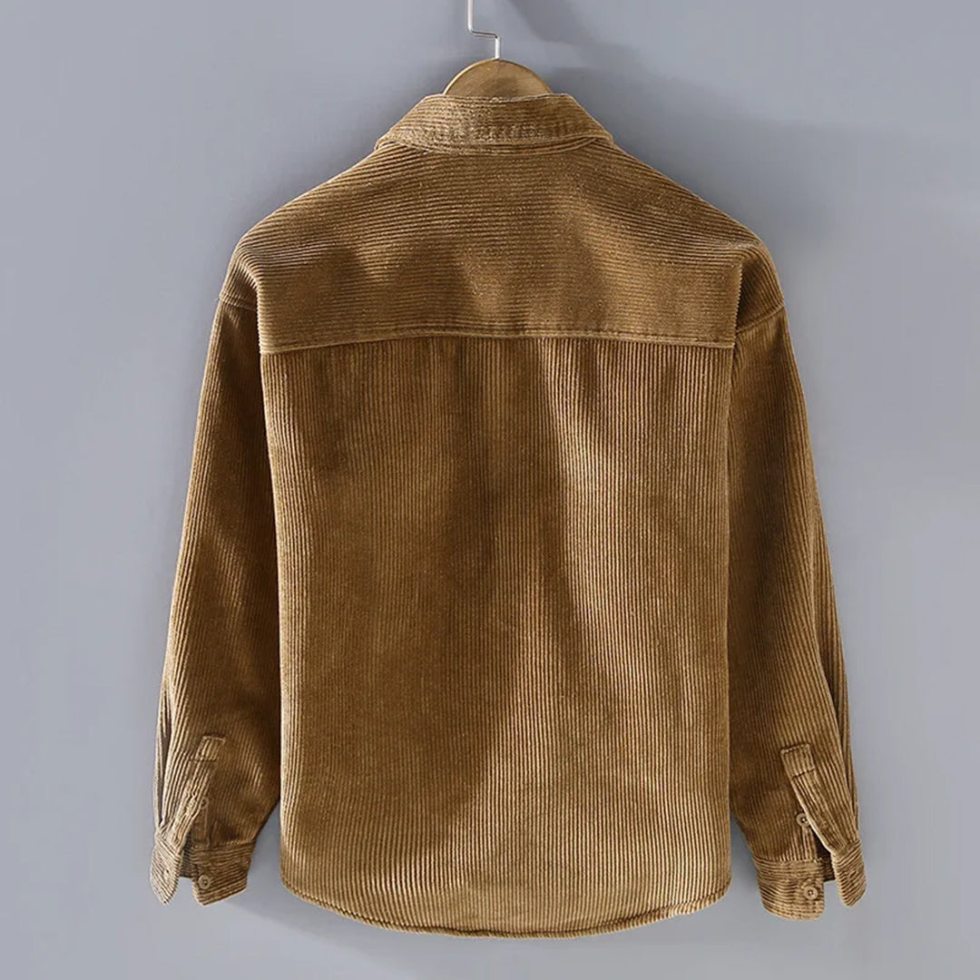 Corduroy vinterskjorte til herrer