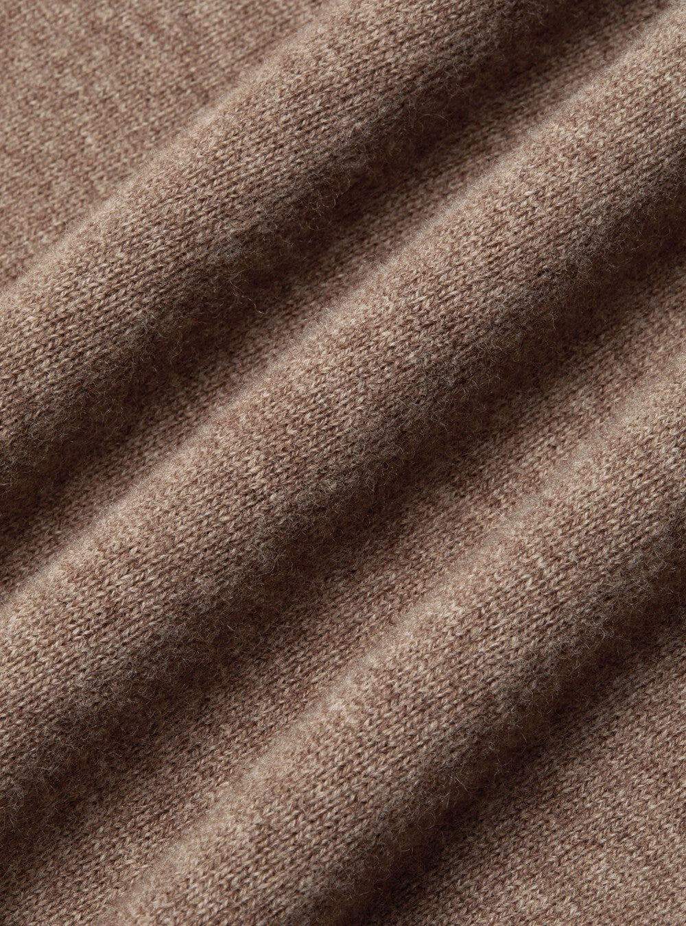 Khaki sweater i premium uld