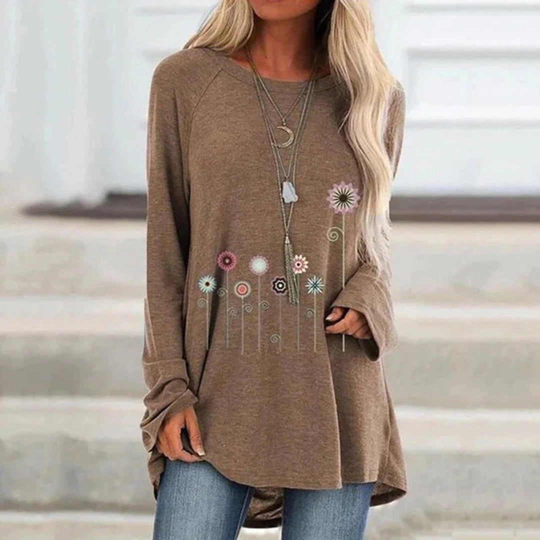 Elegant sweatshirt til kvinder