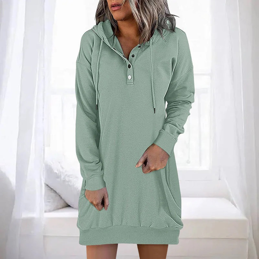M Casual hættetrøje sweatshirt kjole