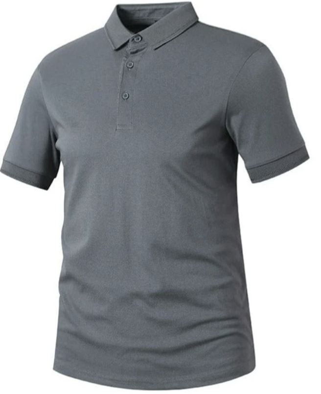Polo shirt med god pasform til mænd