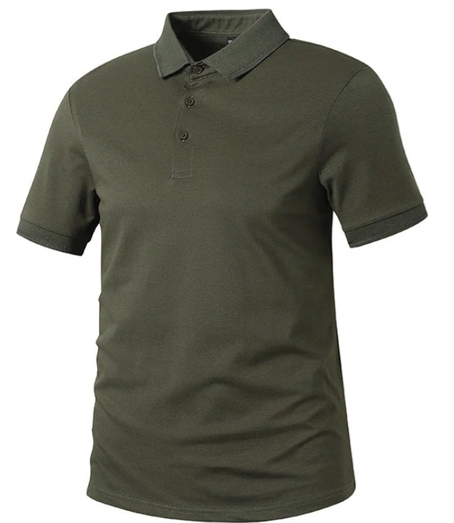 Polo shirt med god pasform til mænd
