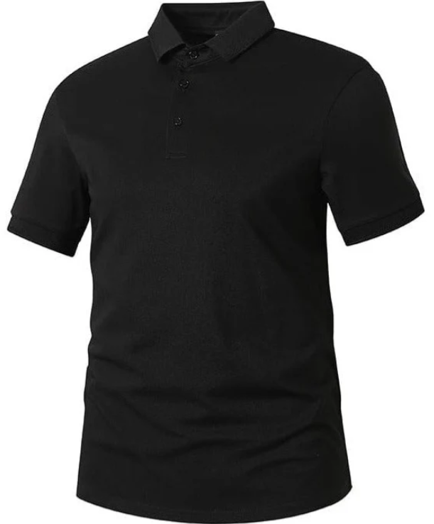 Polo shirt med god pasform til mænd