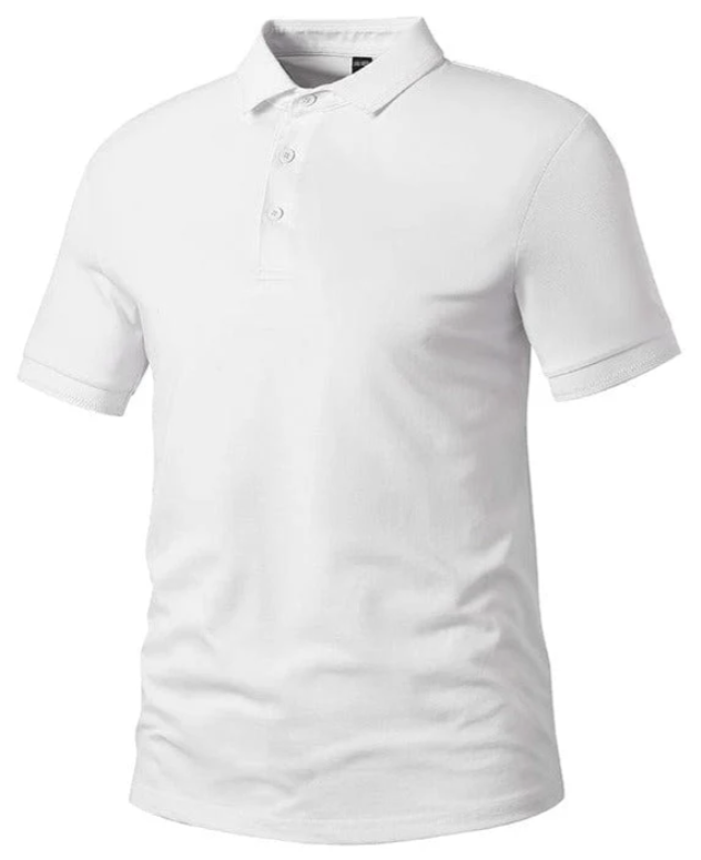 Polo shirt med god pasform til mænd