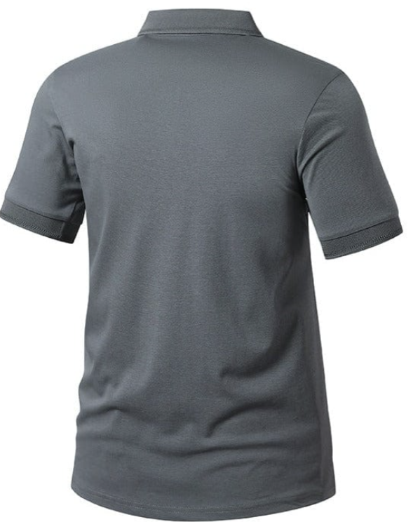 Polo shirt med god pasform til mænd