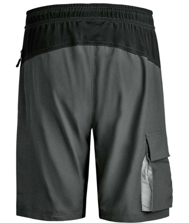 Elastiske cargo-shorts til mænd