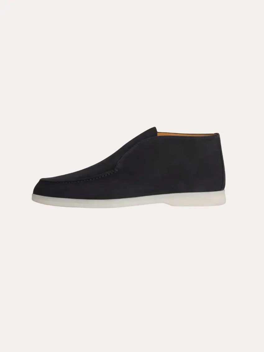 Suede City Sort hyttesko