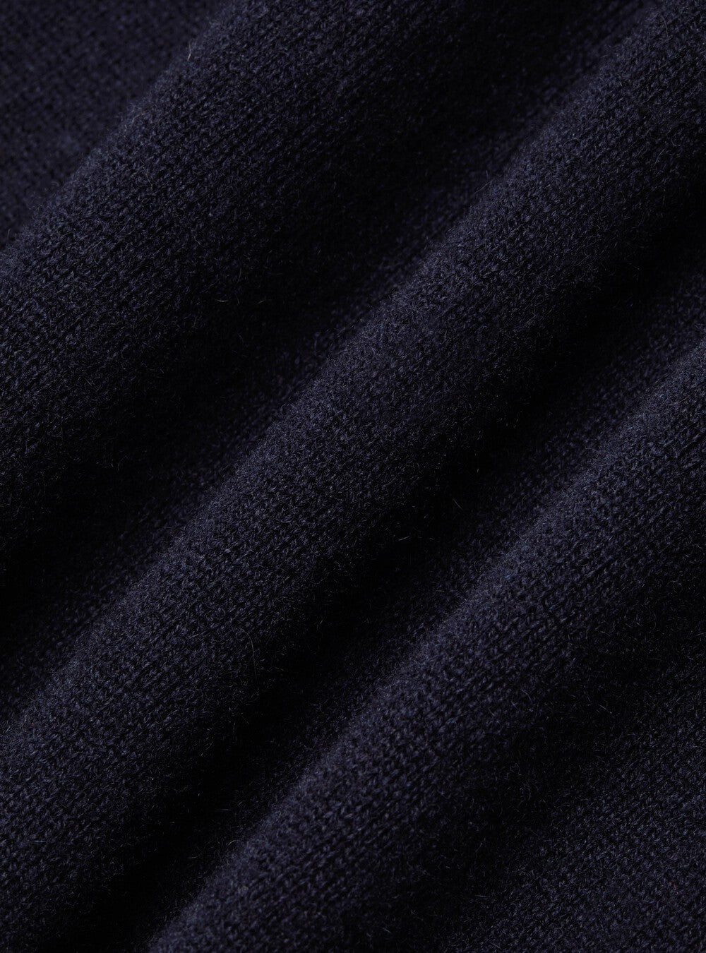 Blå sweater i premium uld