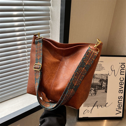Elegant vintage-håndtaske til kvinder