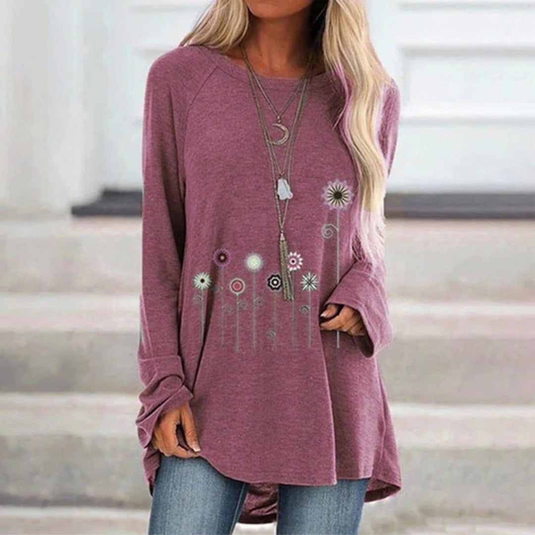 Elegant sweatshirt til kvinder