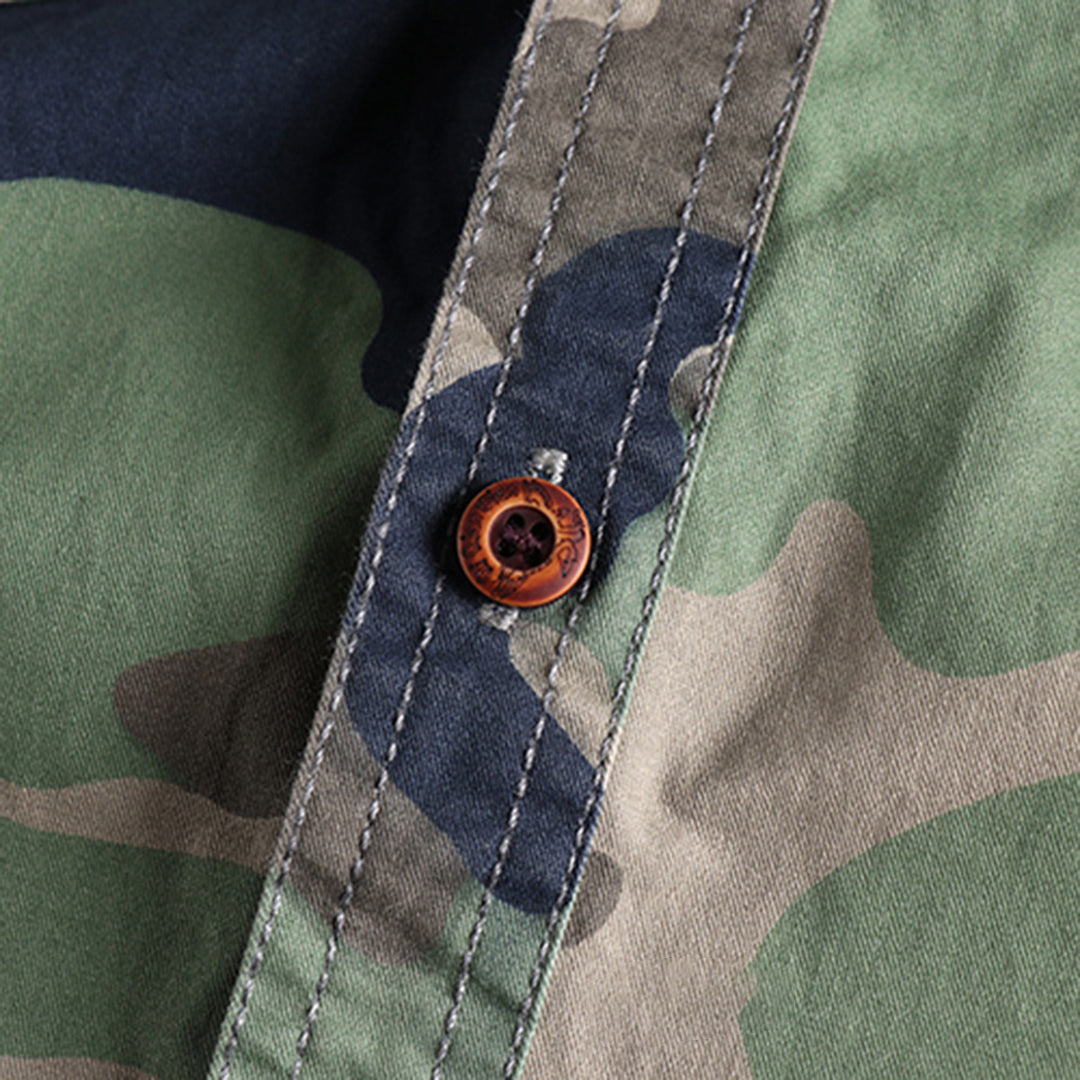 Herre camouflage skjorter