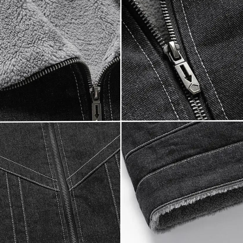 Denim Outdoor-jakke til mænd