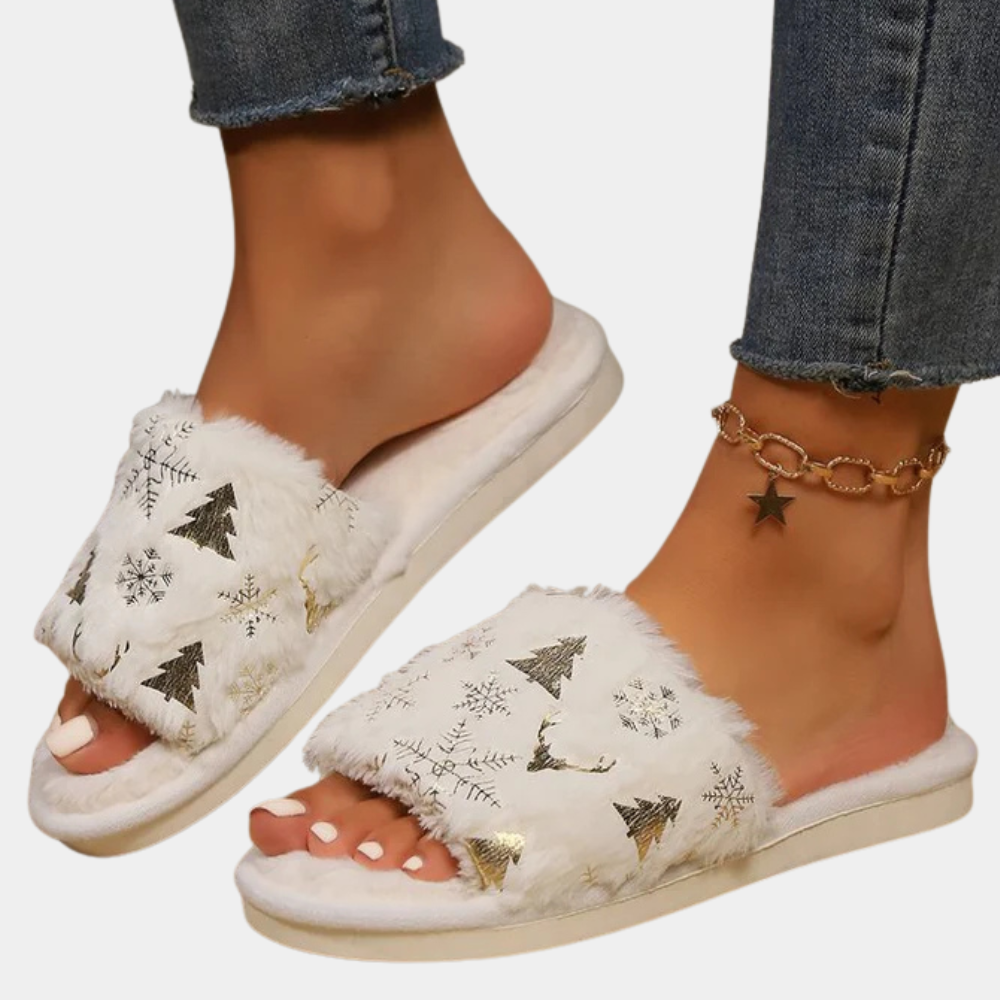 Trendy juletøfler til damer