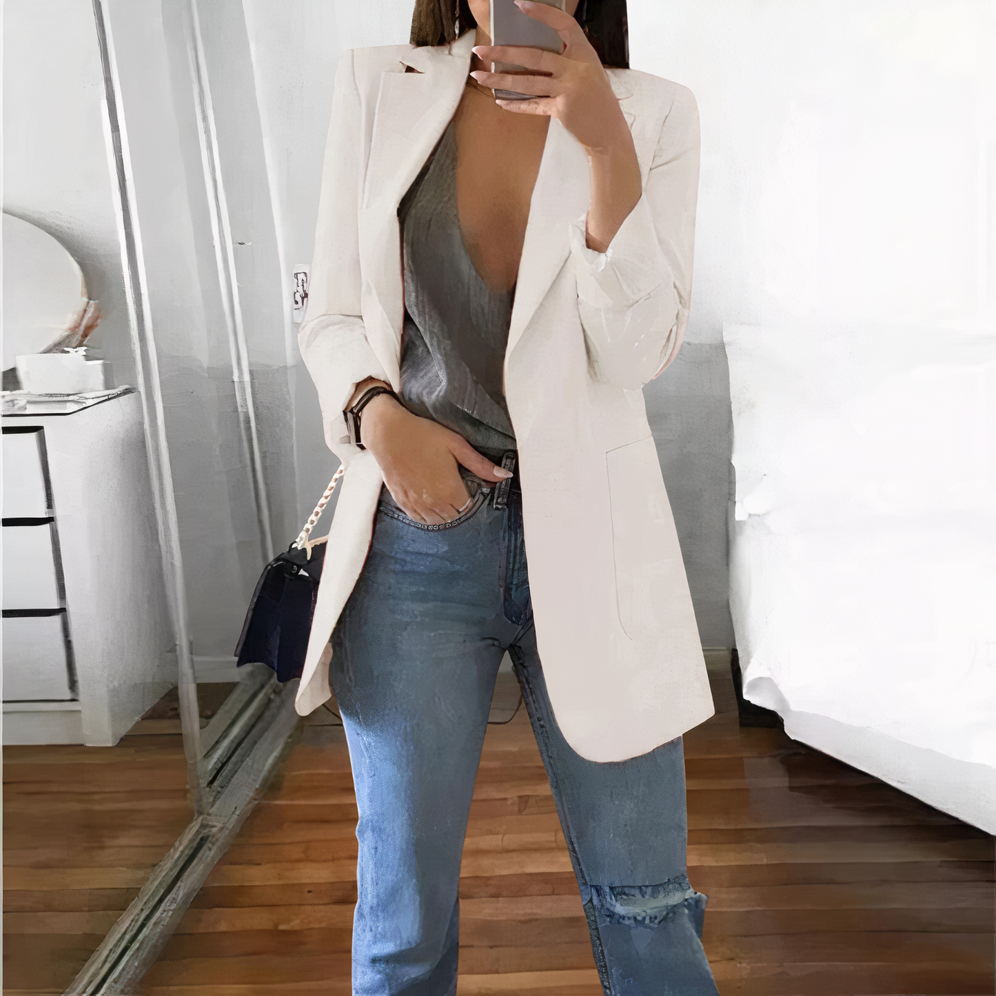 Elegant blazer til kvinder