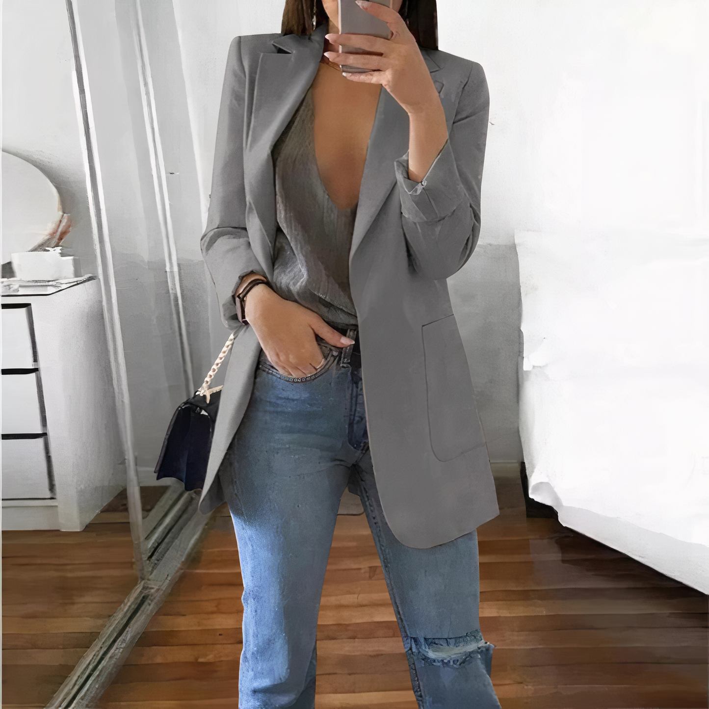 Elegant blazer til kvinder