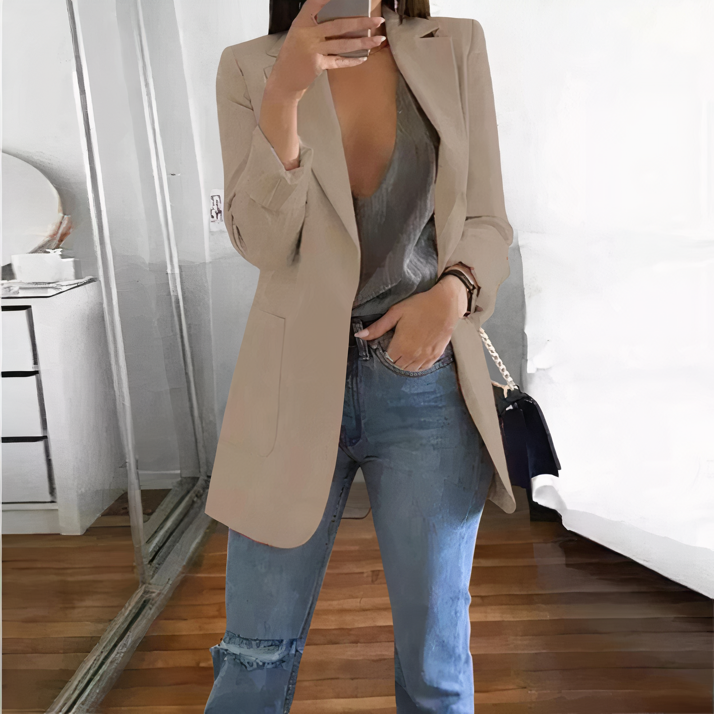 Elegant blazer til kvinder
