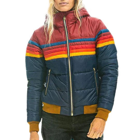 Varm fløjlskappe til kvinder