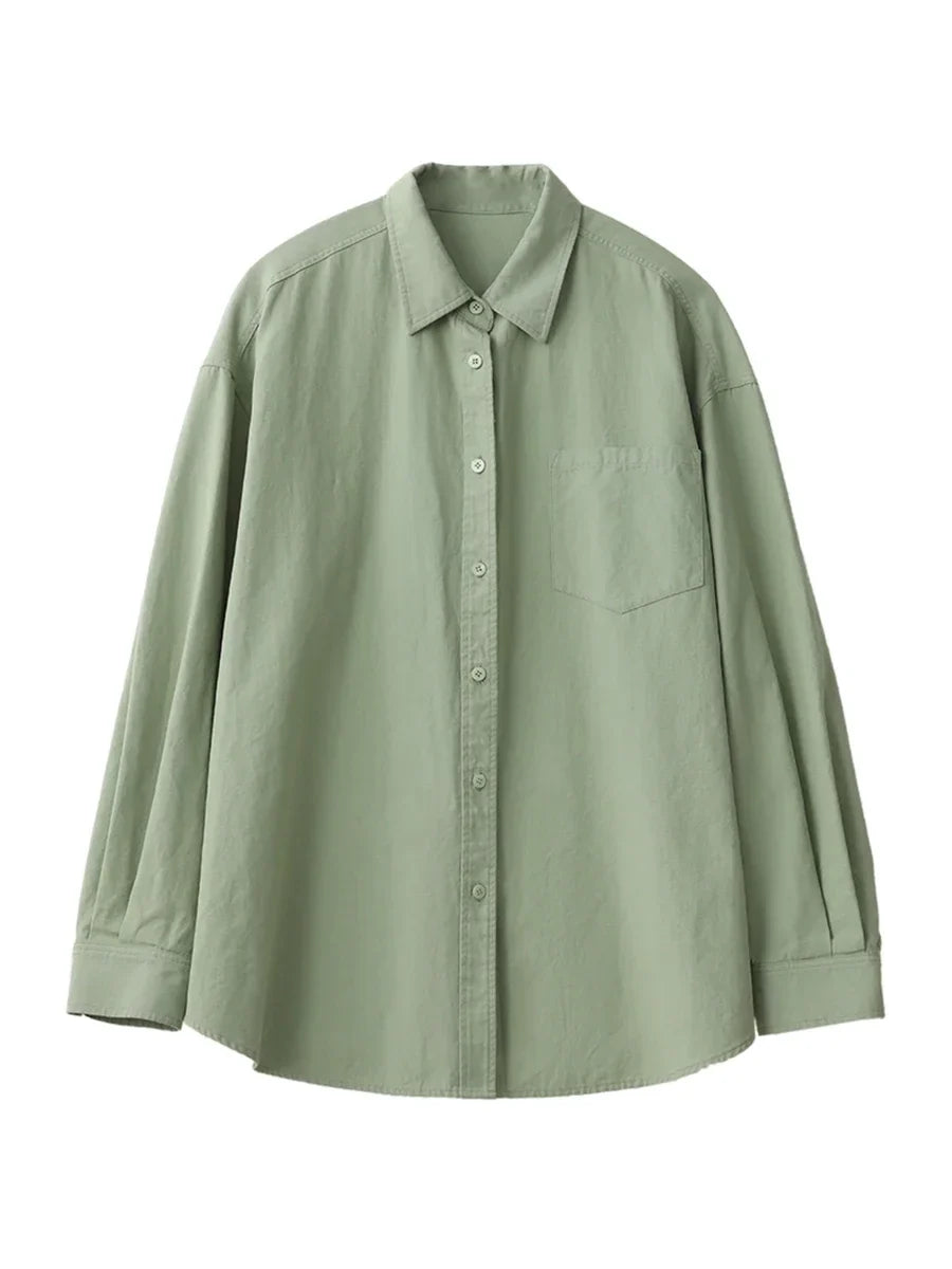 Afslappet oversize-polo til kvinder