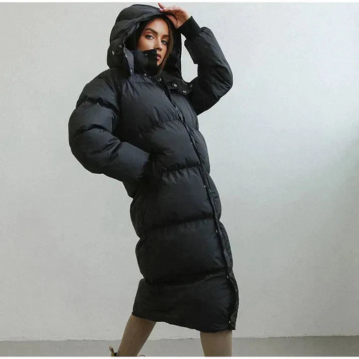 Plus Size tyk jakke