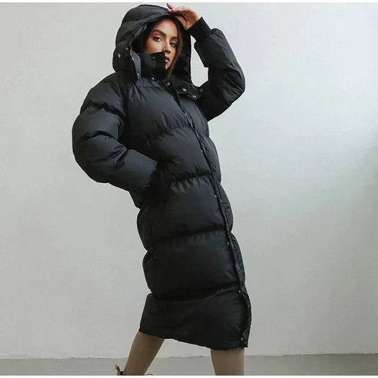 Plus Size tyk jakke
