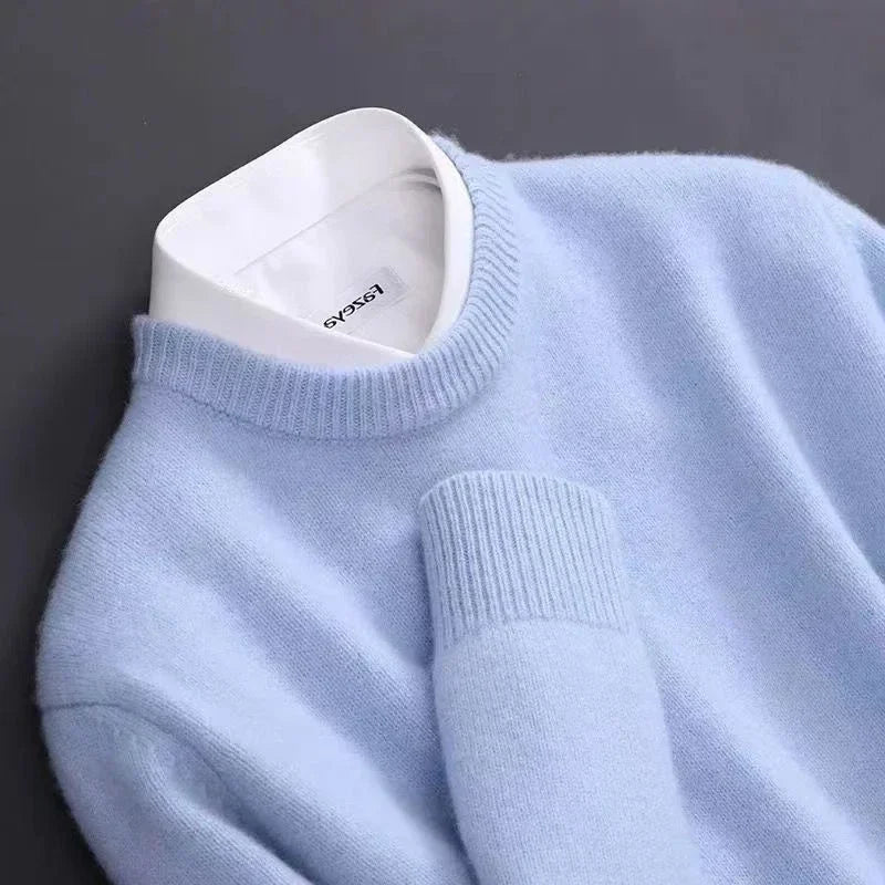 Cashmere-jumper til mænd