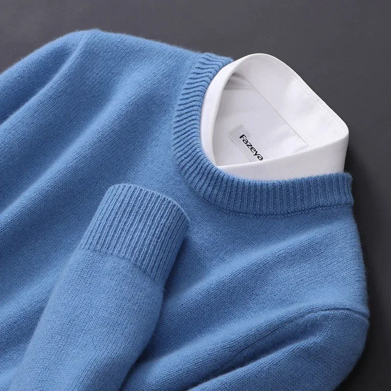 Cashmere-jumper til mænd