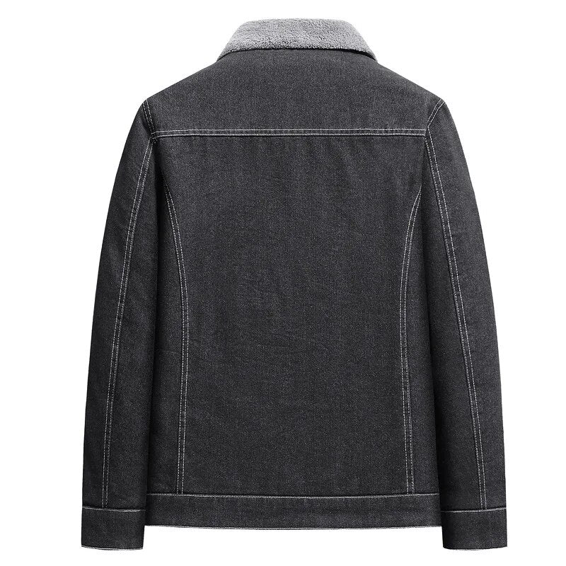 Denim Outdoor-jakke til mænd