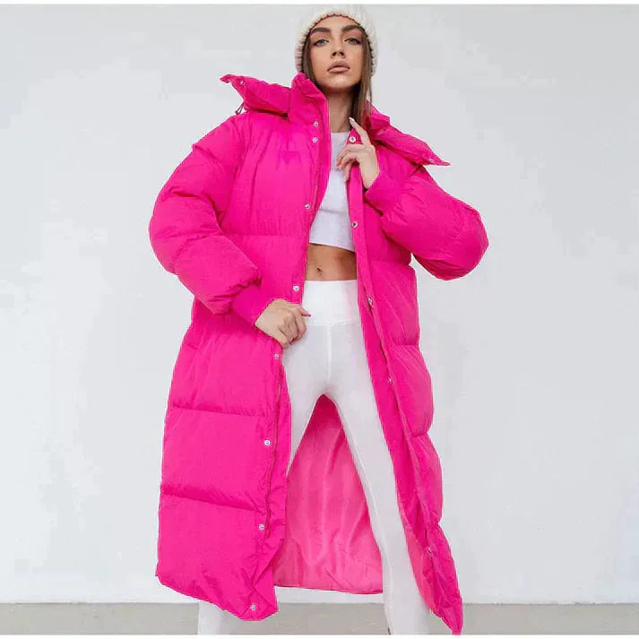 Plus Size tyk jakke