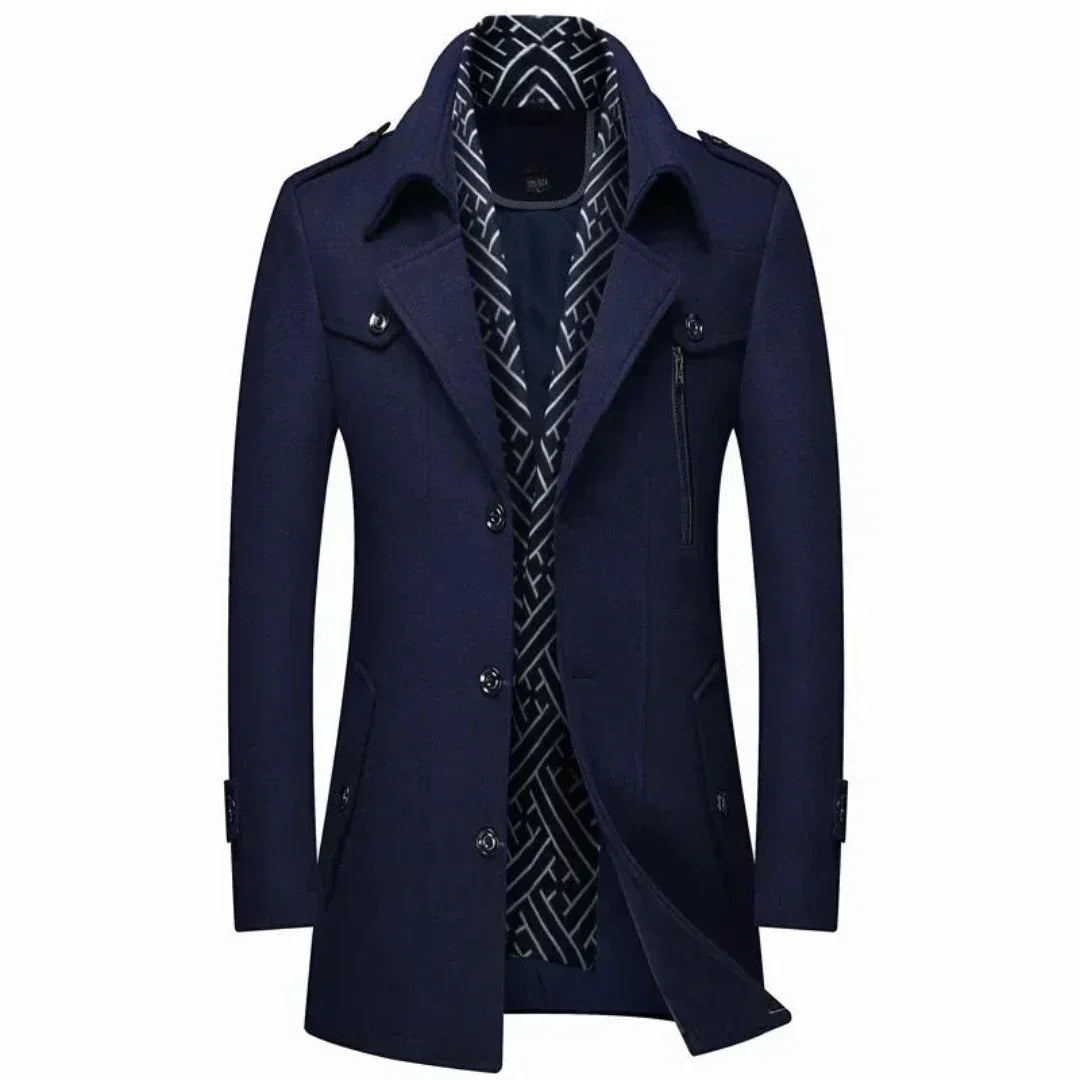 Moderne klassisk trenchcoat til herrer