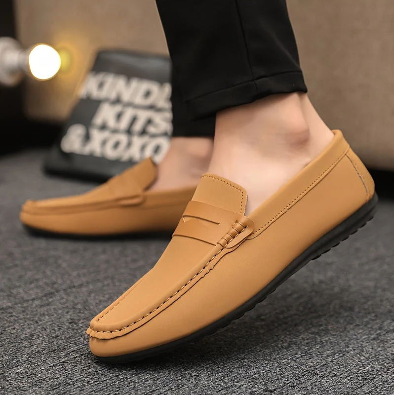 Elegante herreloafers i forskellige farver