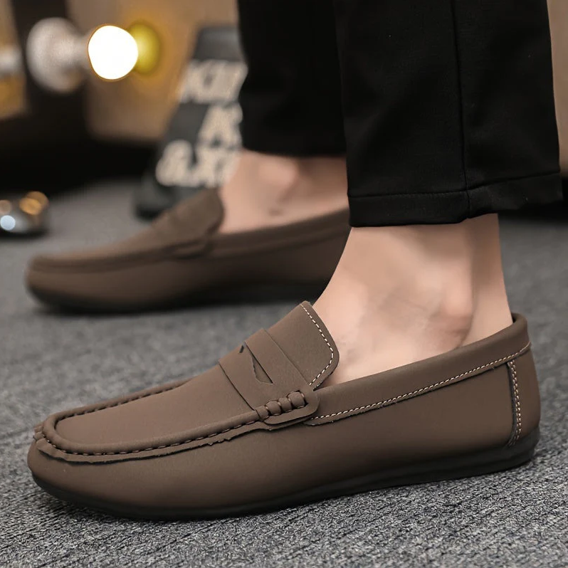 Elegante herreloafers i forskellige farver