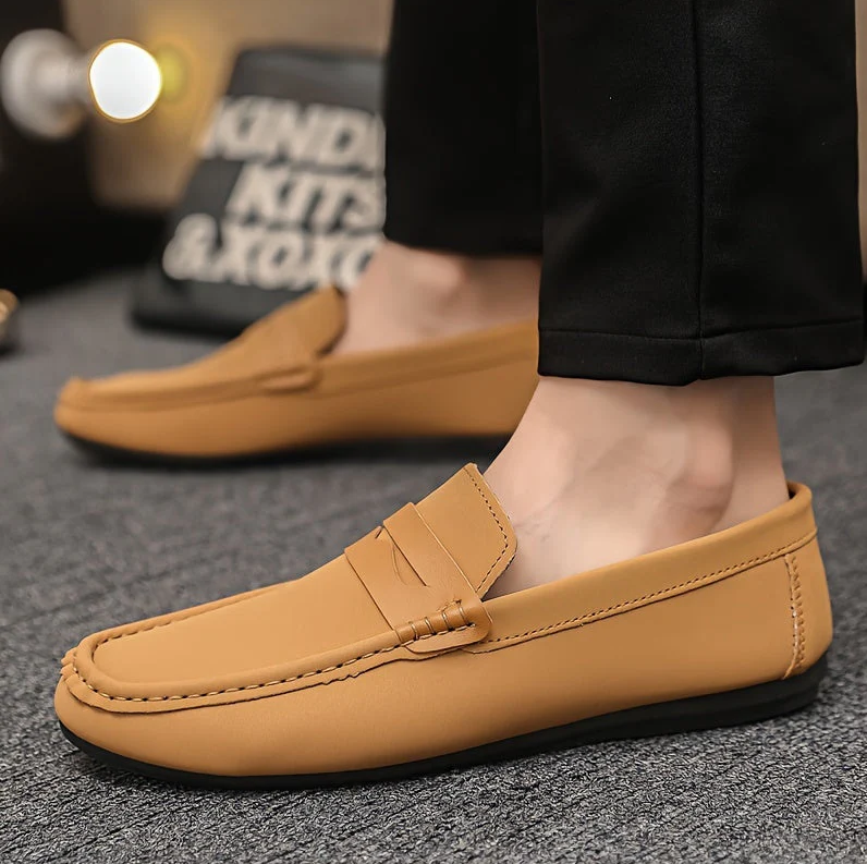 Elegante herreloafers i forskellige farver